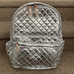 Brand new! MZ Wallace Chrome Metro Backpack! $245